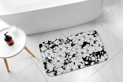 Fürdőszoba szőnyeg Virágos rózsák