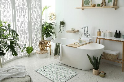 Fürdőszoba szőnyeg Eukaliptusz levelek