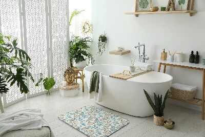 Fürdőszoba szőnyeg A természet levelei