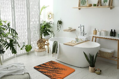 Nedvszívó fürdőszoba szőnyeg Tigriscsíkok