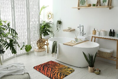 Fürdőszoba szőnyeg Tigriscsíkok