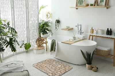 Fürdőszoba szőnyeg Kövfalak
