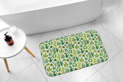 Fürdőszobai szőnyeg Minta kaktuszok