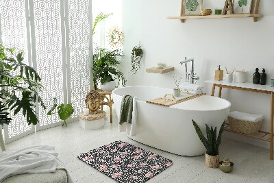 Nedvszívó fürdőszoba szőnyeg Leopárd absztrakció