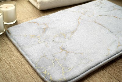 Fürdőszoba szőnyeg Fényes márvány