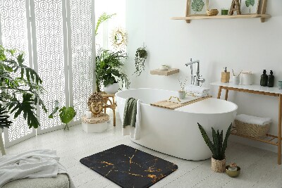 Fürdőszoba szőnyeg Sötétkék márvány