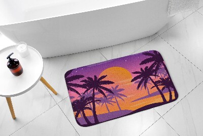 Fürdőszoba szőnyeg Trópusi tengerpart