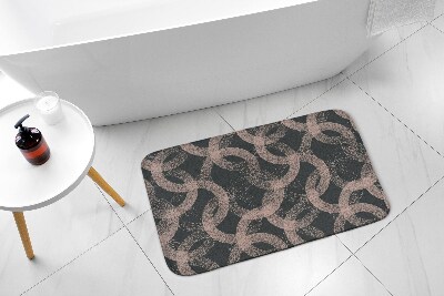 Fürdőszobai szőnyeg Kerekek absztrakciója