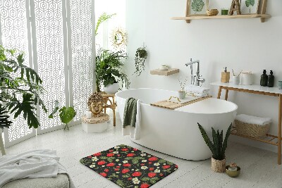 Fürdőszoba szőnyeg Szamóca