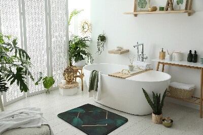 Fürdőszoba szőnyeg Trópusi levelek