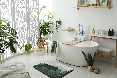 Nedvszívó fürdőszoba szőnyeg Jávorszarvas