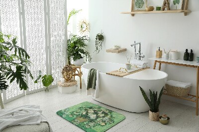 Fürdőszobai szőnyeg Van gogh rózsák