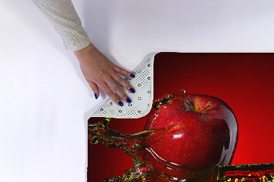 Nedvszívó fürdőszoba szőnyeg Piros alma