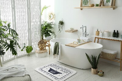 Fürdőszoba szőnyeg Fürdőkád