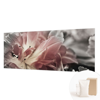 Vlies fotótapéta hálószobába Pasztell virág