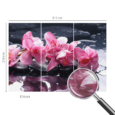 Nyomtatott vlies fotótapéta Virágos elegancia