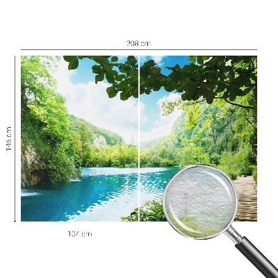 Fotótapéta nappaliba Természetes oázis