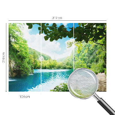 Fotótapéta nappaliba Természetes oázis