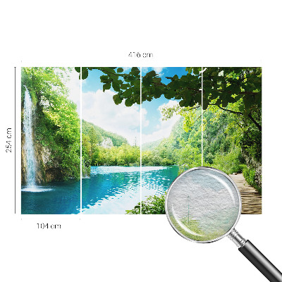 Fotótapéta nappaliba Természetes oázis