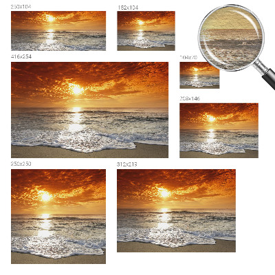 Vlies fotótapéta Óceán hullámai