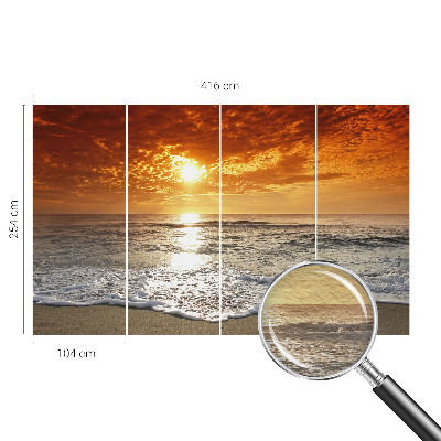 Vlies fotótapéta Óceán hullámai