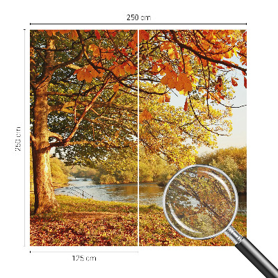 Flíz fotótapéta Tengerparti ősz