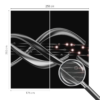 Vlies fotótapéta falra Fonott minta