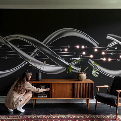 Vlies fotótapéta falra Fonott minta