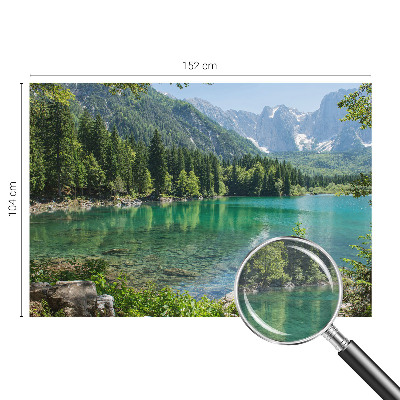 Nyomtatott vlies fotótapéta Zöld tó