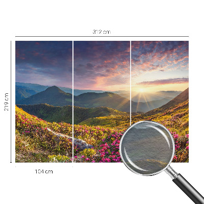 Prémium vlies fotótapéta Hegyi panoráma