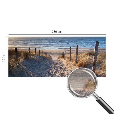 Poszter tapéta Strand ösvény