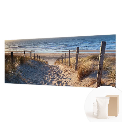 Poszter tapéta Strand ösvény