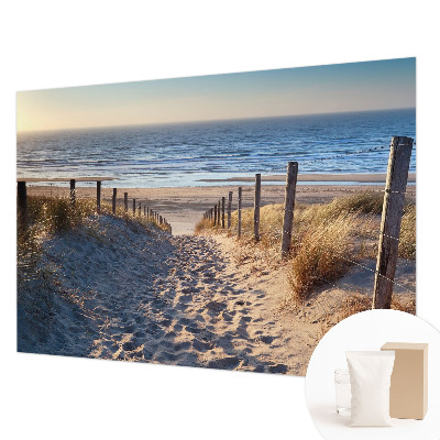 Poszter tapéta Strand ösvény