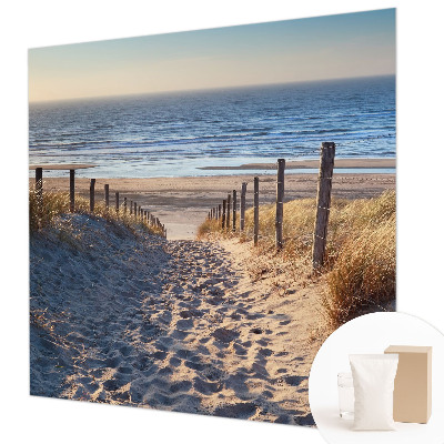 Poszter tapéta Strand ösvény