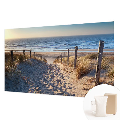 Poszter tapéta Strand ösvény