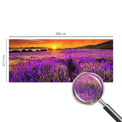 Modern fotótapéta Levendula naplemente