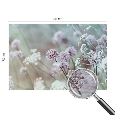 Dekoratív fotótapéta nappaliba Vadvirágok