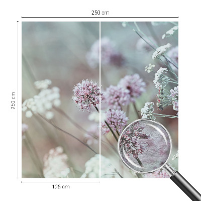 Dekoratív fotótapéta nappaliba Vadvirágok