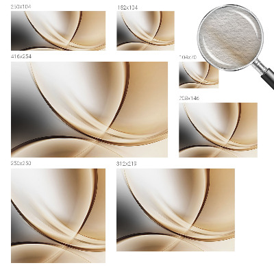 Vlies fotótapéta Lekerekített vonalak