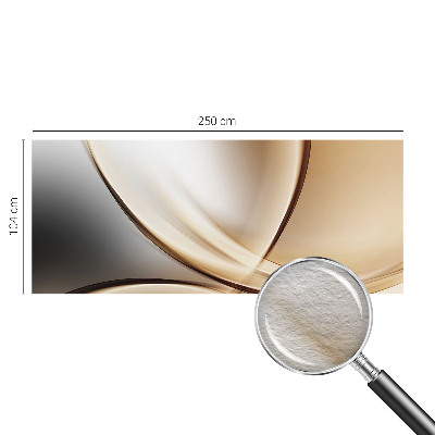 Vlies fotótapéta Lekerekített vonalak