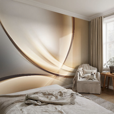 Vlies fotótapéta Lekerekített vonalak