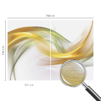 Vlies fotótapéta nappaliba Folyékony harmónia