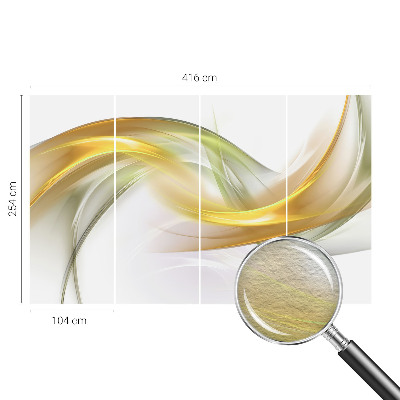 Vlies fotótapéta nappaliba Folyékony harmónia