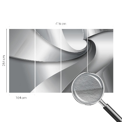 Vlies fotótapéta hálószobába Geometriai spirálok