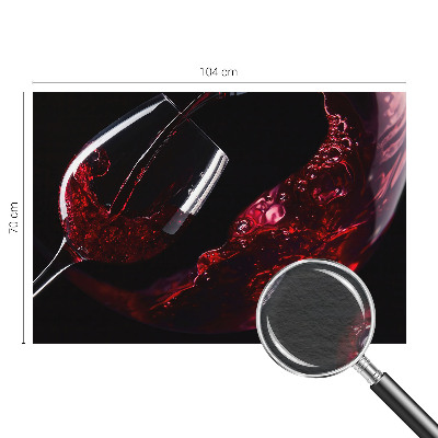 Fotótapéta méretre nappaliba Vörösbor