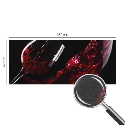 Fotótapéta méretre nappaliba Vörösbor