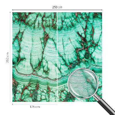 Prémium vlies fotótapéta Zöld minták