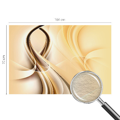 Nyomtatott vlies fotótapéta Hullámos vonalak