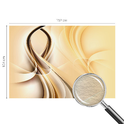 Nyomtatott vlies fotótapéta Hullámos vonalak