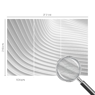 Poszter tapéta falra Elegáns hullámok